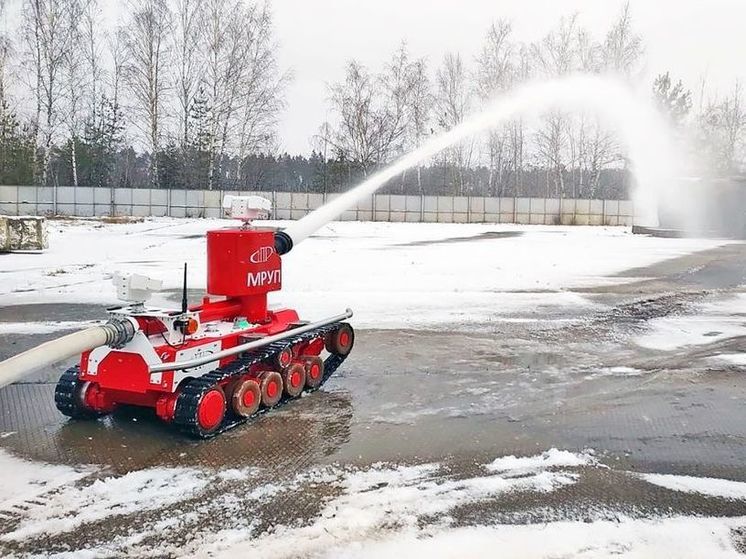 В Москве разработали роботизированную противопожарную установку