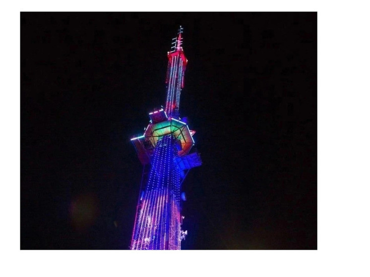 Костромская телебашня украсится праздничной подсветкой в честь Дня Космонавтики
