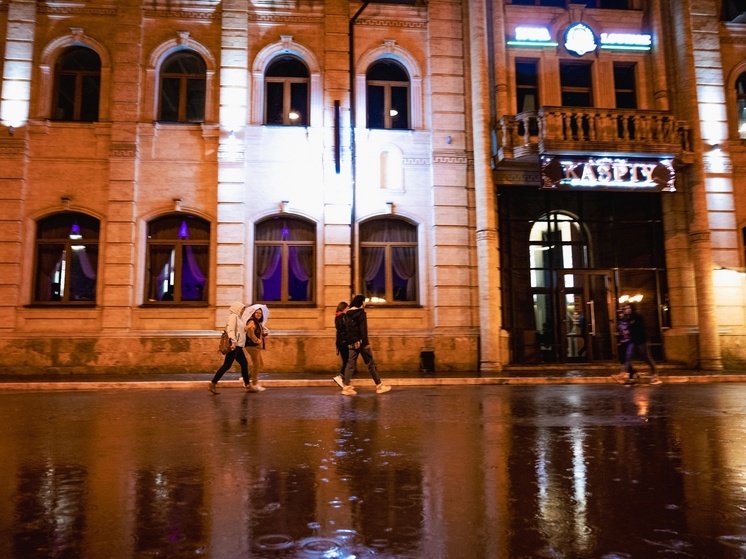 В Астрахани ожидается дождь и гроза