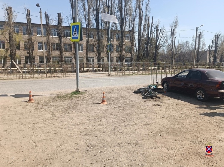  В Волгоградской области «Лада Приора» сбила 8-летнюю велосипедистку