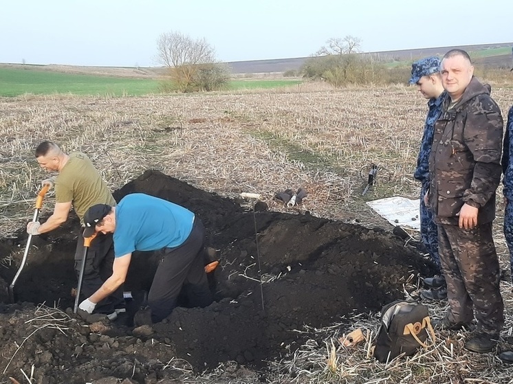 В Орловской области нашли останки пятерых красноармейцев