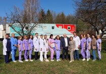 На территории Соловьиного края осуществляет работу Поезд здоровья Курской областной больницы