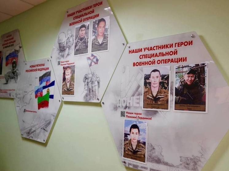 В школе Аксарки увековечили память погибших военнослужащих