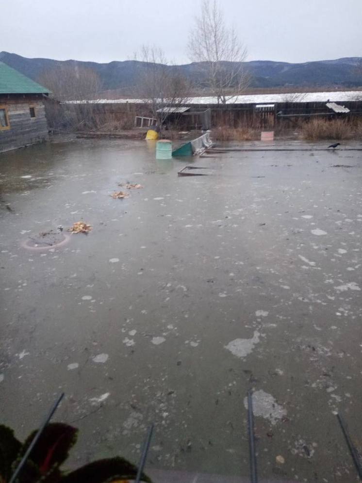 В Улан-Удэ на Селенге затопило паводком несколько участков в СНТ