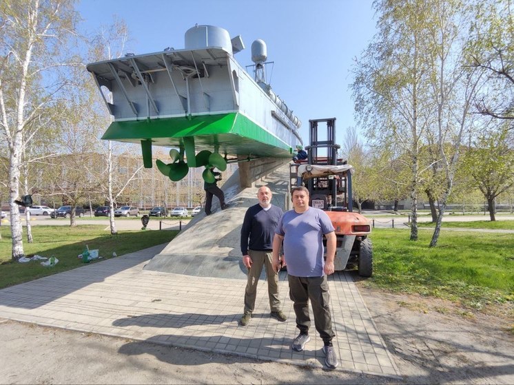 В Бердянске привели в порядок памятник «Торпедный катер»