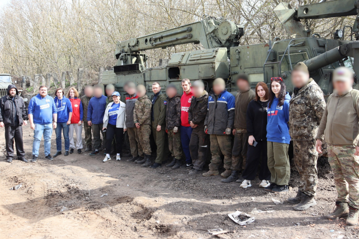 Молодогвардейцы региона приняли участие в гуманитарной миссии на территории Белгородской области и в зоне СВО