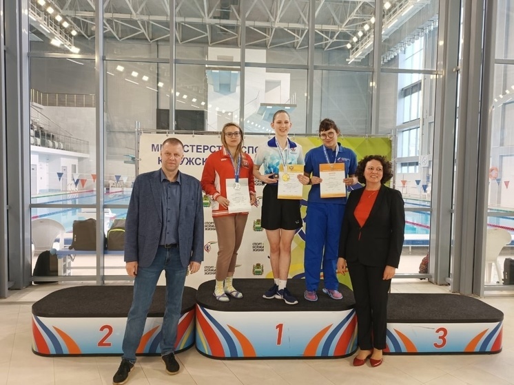 Спортсменка Архангельской области взяла пять медалей на чемпионате по плаванию спорта слепых