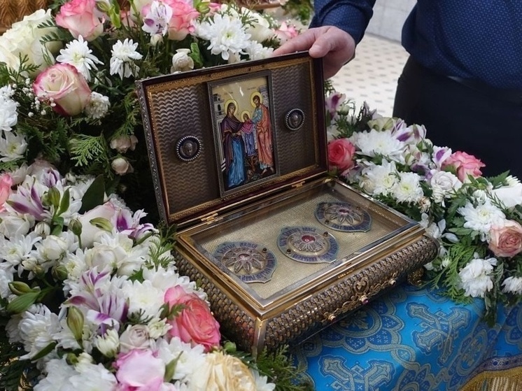 13 апреля в Рязань доставили ковчег с частицу Пояса Пресвятой Богородицы