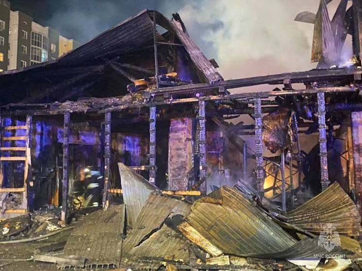 В сгоревшем складе в Якутске не было пожарной сигнализации