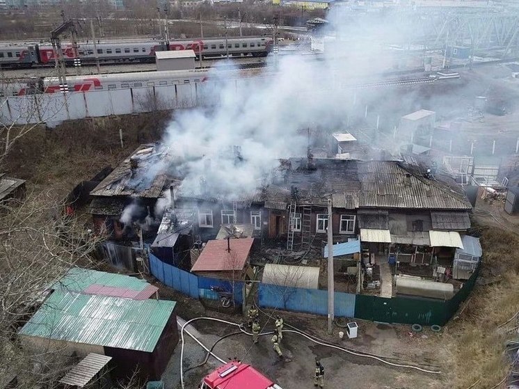 42 пожара произошло в Забайкалье за выходные 13-14 апреля