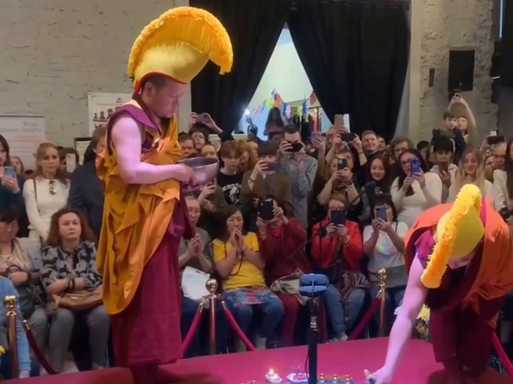 Жители Калмыкии приняли участие в буддийском фестивале