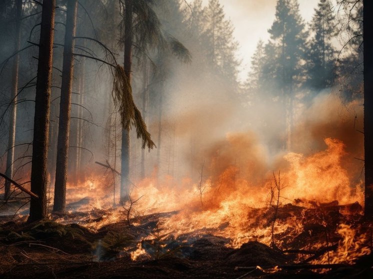 Пожароопасный сезон объявили в Томской области с 15 апреля