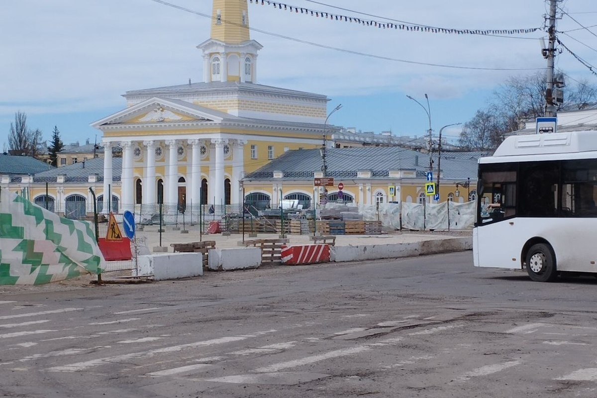 В центре Костромы на два месяца закрывается проезд от ул.Симановского до проспекта Мира