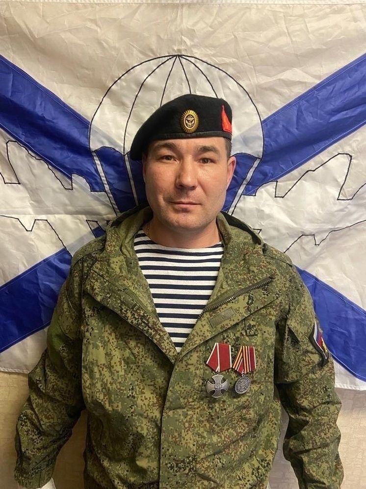 Бойца СВО из Новосибирска с позывным «Утюг» отметили медалью «За храбрость»