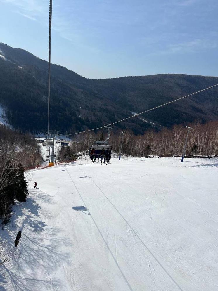 На сахалинском «Горном воздухе» закрыли лыжный сезон