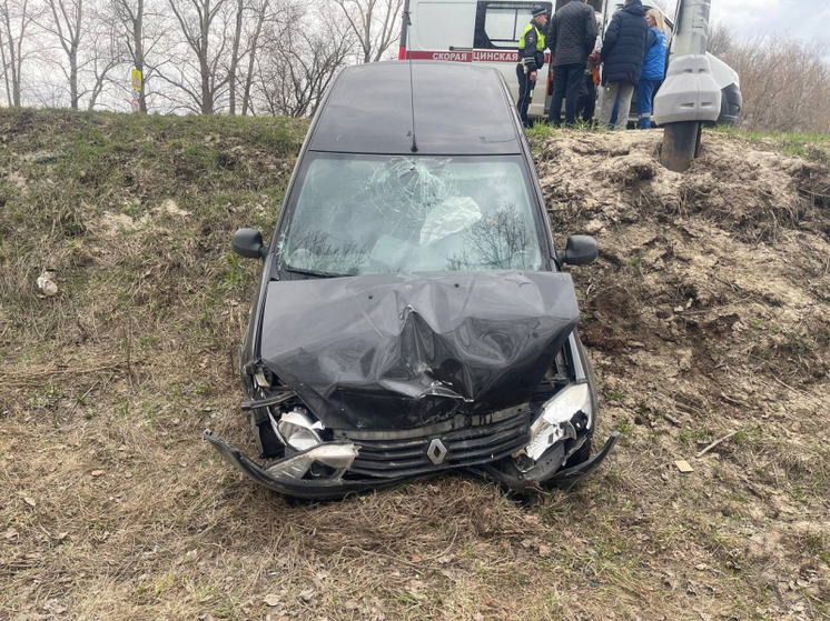 Под Рязанью в столкновении Kia и Renault пострадали оба водителя