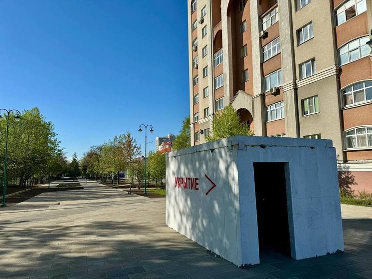 На общественных пространствах Белгорода установили более 50 укрытий
