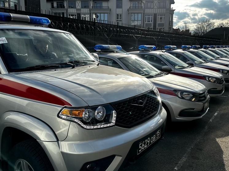 Калининградские росгвардейцы получили новые служебные автомобили