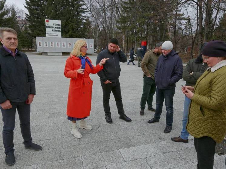 В Новосибирске 25 апреля запустят фонтана «Мишка» в Первомайском сквере