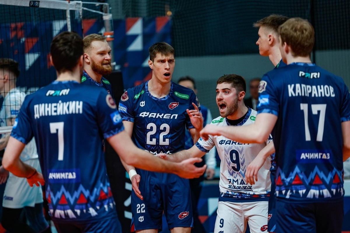 “Fakel” from Novy Urengoy did not make it to the final of the Volleyball Super League