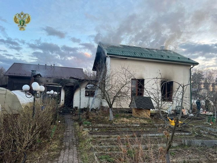 В Богородском округе во время пожара погибла семья