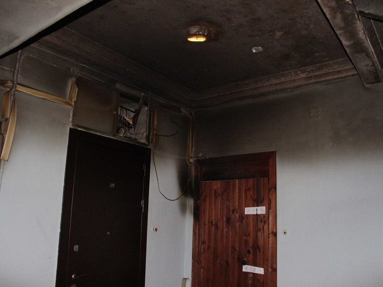 Пожарные спасли 11 человек во время возгорания квартиры в Волхове