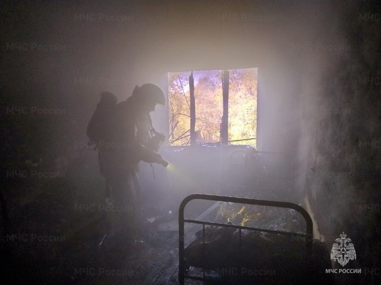 В Ярцевской пятиэтажке сгорел диван