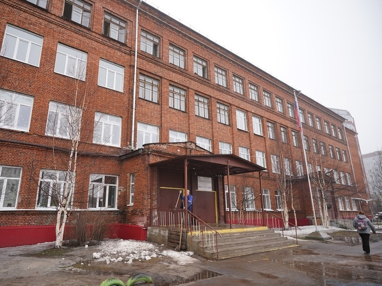 В 52-ой школе Архангельска начался капитальный ремонт