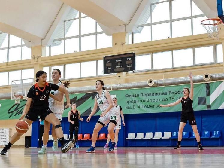 Баскетболистки заняли третье место на первенстве России