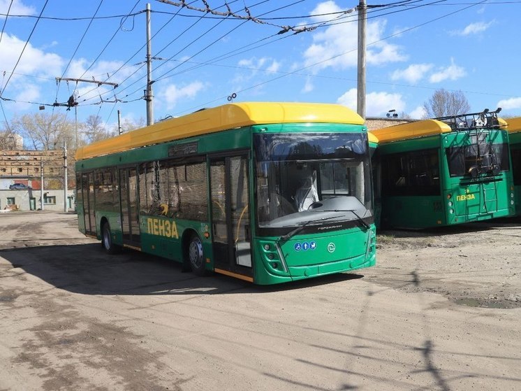 В Пензу прибыло 20 новых троллейбусов