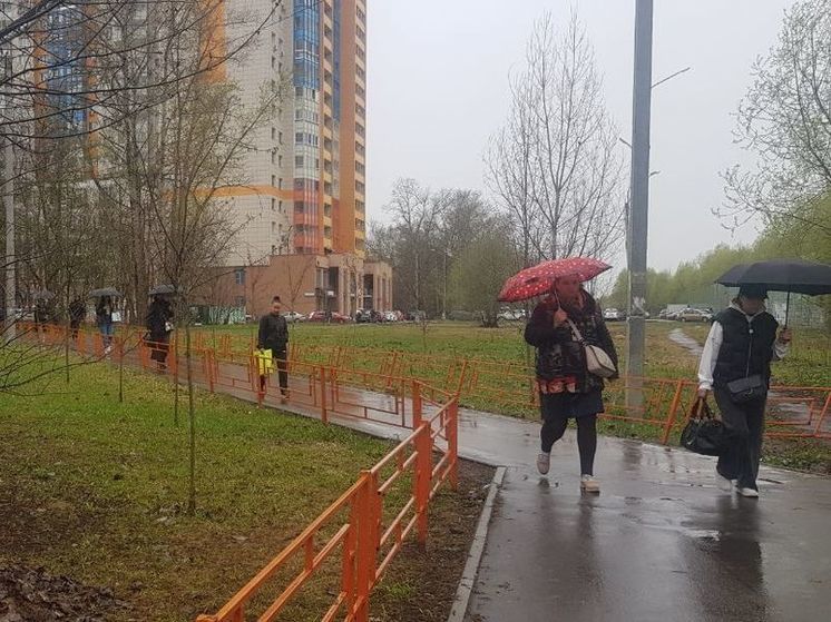 Жителям Подмосковья посоветовали не расставаться с зонтами