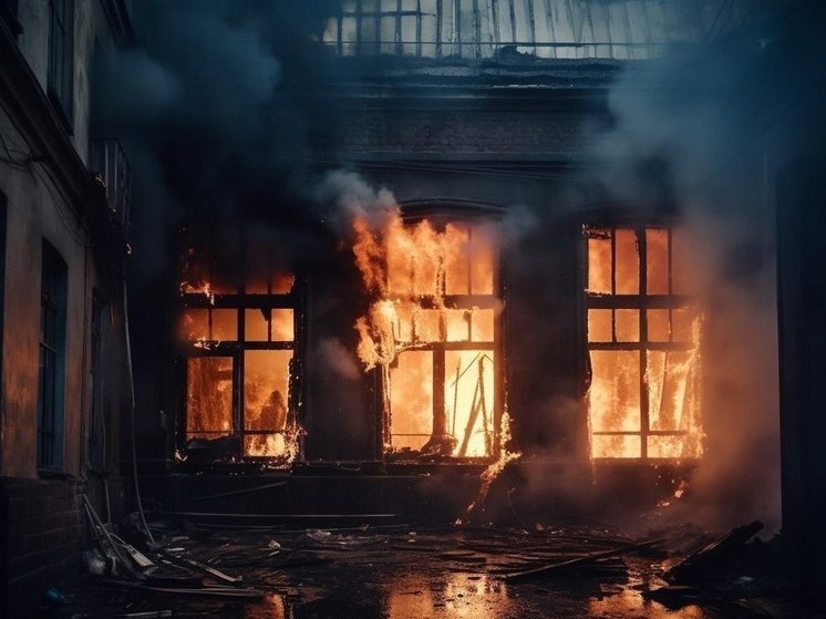Полицейский из Тюменской области спас многодетную семью из горящего дома