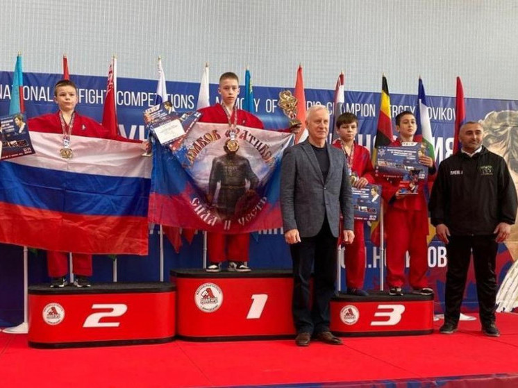 Тамбовчане завоевали 5 медалей международного турнира по универсальному бою