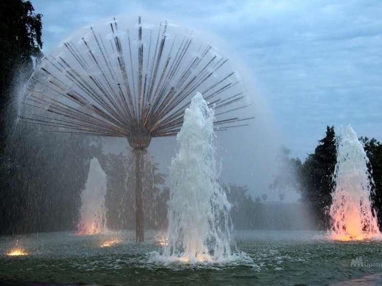 В Липецке отремонтируют 7 фонтанов
