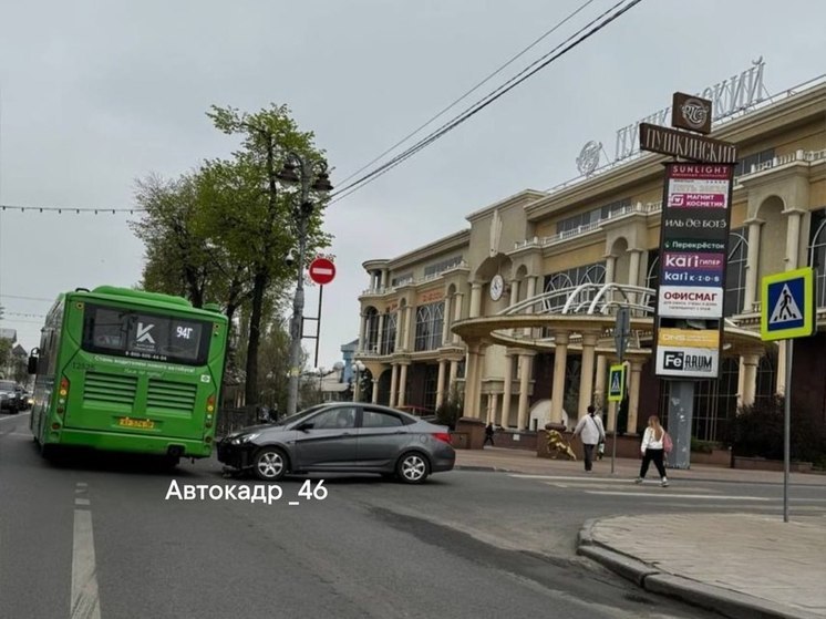 В Курске произошло новое ДТП с пассажирским «Волгабасом»