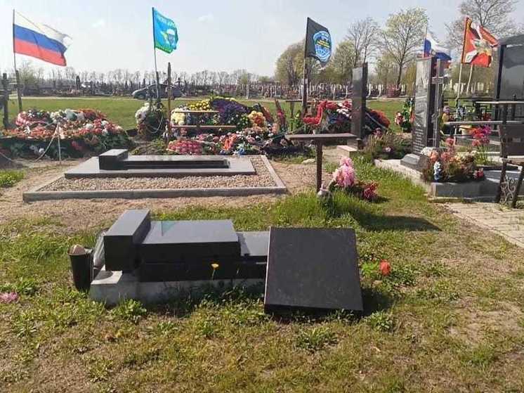 Жителя Гулькевичского района задержали по подозрению в повреждении надгробий