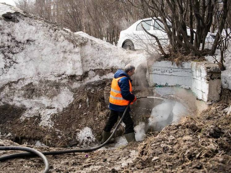 Более 50% объектов в Мурманске готовы к пропуску паводковых вод