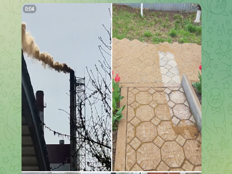 В белгородском селе Песчанка выпали осадки в виде песка