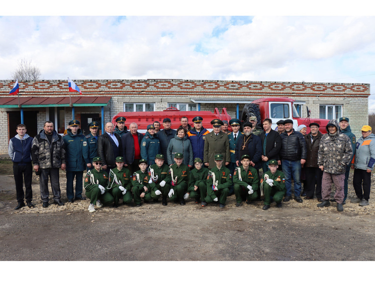 В Ядринском округе начала работу добровольная пожарная команда