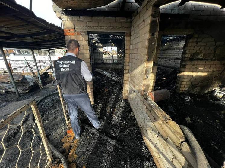 В селе Шумейка под Саратовом сгорел пожилой мужчина