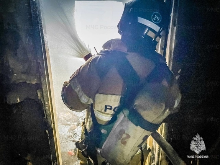 В Угранском районе произошло возгорание бани