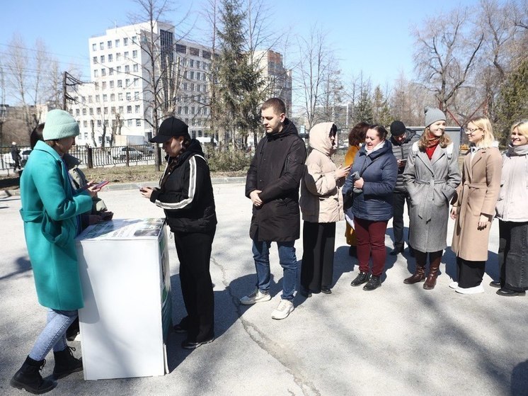 В Новосибирске организуют пункты для голосования по благоустройству