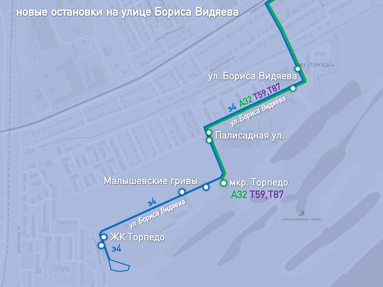 Новые остановки на улице Бориса Видяева в Нижнем Новгороде откроют с 20 апреля