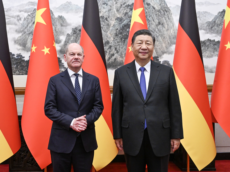 Tagesschau: переговоры Шольца и Си Цзиньпина не увенчались успехом