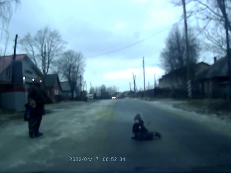 Ребенок бросился на дорогу и упал под колеса в Петрозаводске