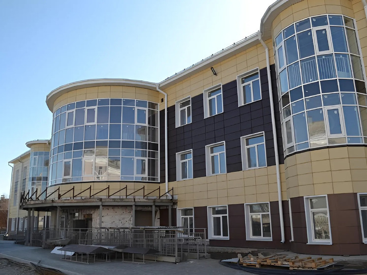 Больше 70% детской поликлиники возвели в Аскизском районе Хакасии