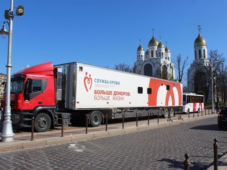 В донорской акции в Калининграде приняли участие 80 добровольцев