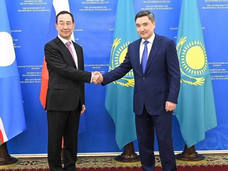 Глава Якутии и премьер-министр Казахстана обсудили торгово-экономическое сотрудничество