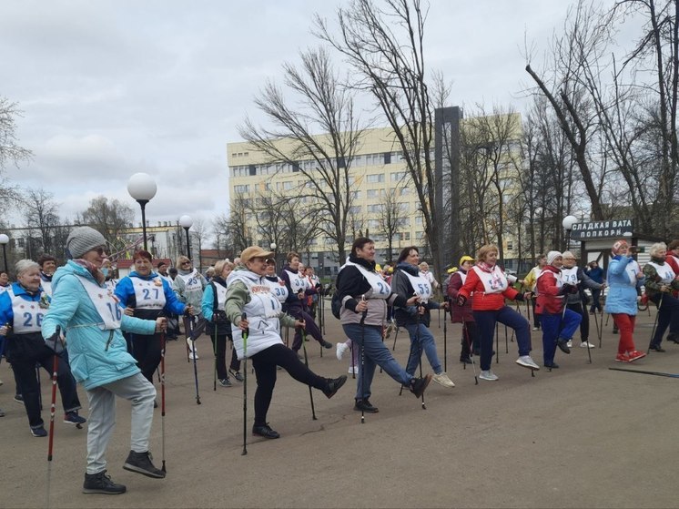 Ярославские пенсионеры приняли участие в фестивале «Шагаем к долголетию»