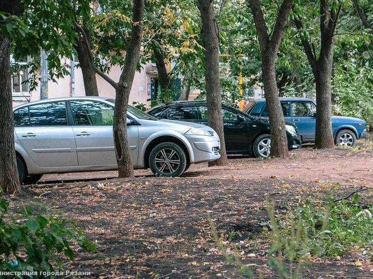С начала года в Рязани составили 51 акт за нарушение правил парковки